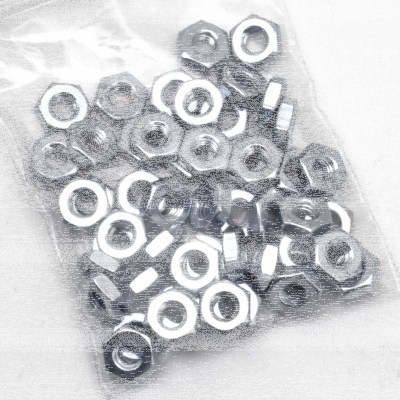 50pck nut #10-32 UNC zinc (GB)