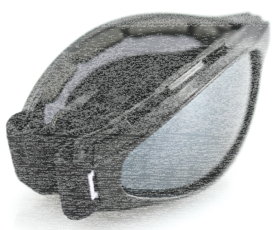 Crossfire folding goggle smoked lens (GB)