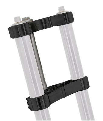 Blck triple tree kit conventional Ohlins (GB)
