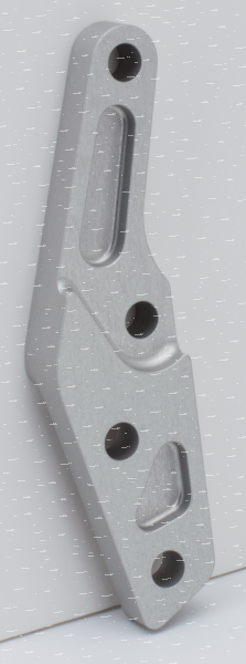 Caliper brckt clr Ohlins 11.8" l/h 00-up (GB)
