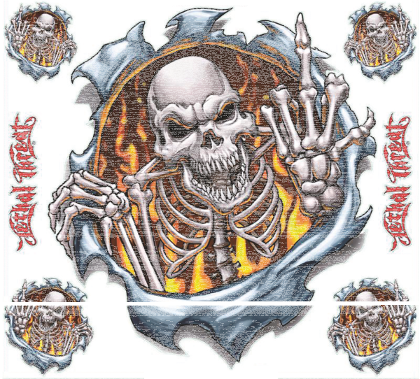Fire Finger decal (GB)