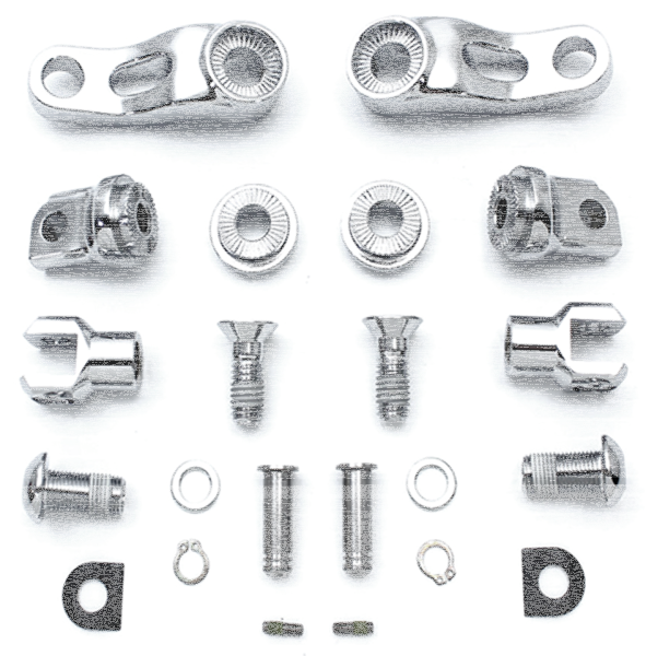 PA Footpeg Mount Kit Chrome XL/FXR/FXD (GB)