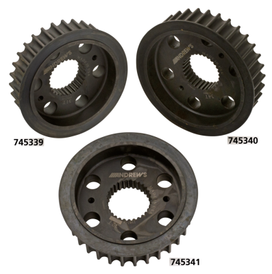 Andrews ME17-up 31T transmission pulley (GB)