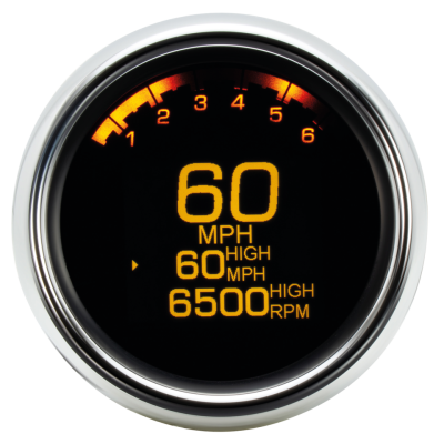 3-3/8" SPD/TCH MLX 94-03  Chrome Bezel (GB)