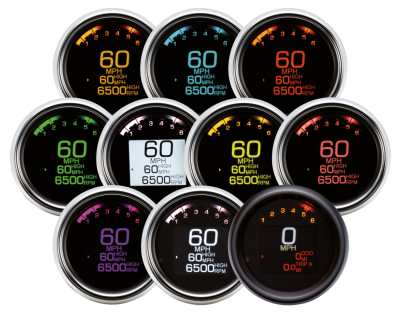 3-3/8" SPD/TCH MLX 94-03  Chrome Bezel (GB)