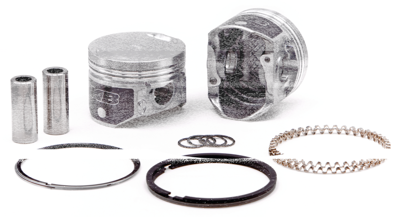 KB hypereutectic XL883 piston kit +.030 (GB)
