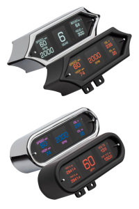 Spike Gauge Chr Bar Mount Universal