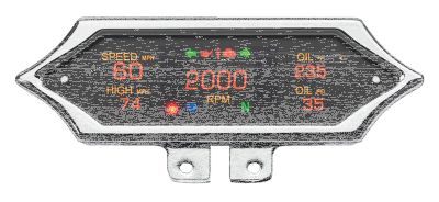 Spike Gauge Chr Bar Mount Universal (GB)