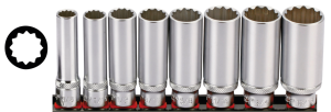 3/8" Socketset long inch sizes 8PC on ra