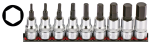 3/8" Socketbitset hex inch sizes 9PC on