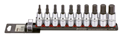 1/2" Socketbitset Hex inch sizes 10Pc