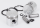 Pistons w/Hasting rings 45CI STD, pair (GB)