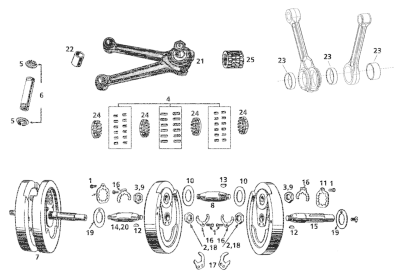 shaft sprocket DL/RL/WL (GB)