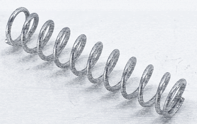 spring, nozzle retainer, all models (GB)