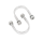 U-bolt sparkcoil with nuts,chrome, set o (GB)