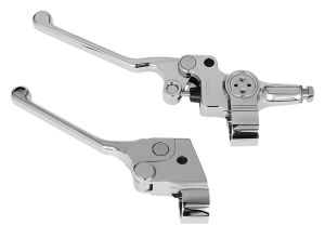 MINI CABLE CLUTCH LEVER KIT BLACK ANODIZ (GB)