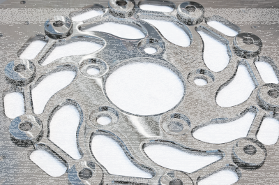 Matrix Brakes Carrier Chrome, Rear (GB)