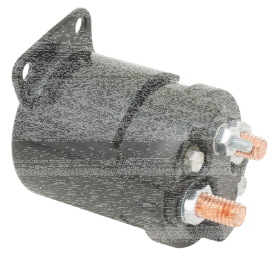 Accel starter solenoid black (GB)