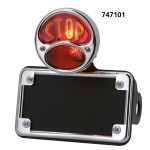 NSC 28 taillight w/horizontal lic.mount