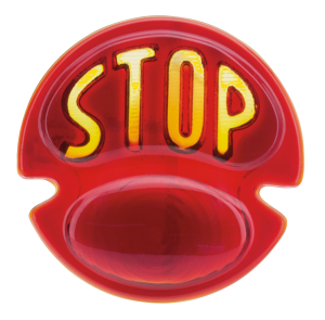 NSC 28-31 Ford taillight repl.lens STOP (GB)