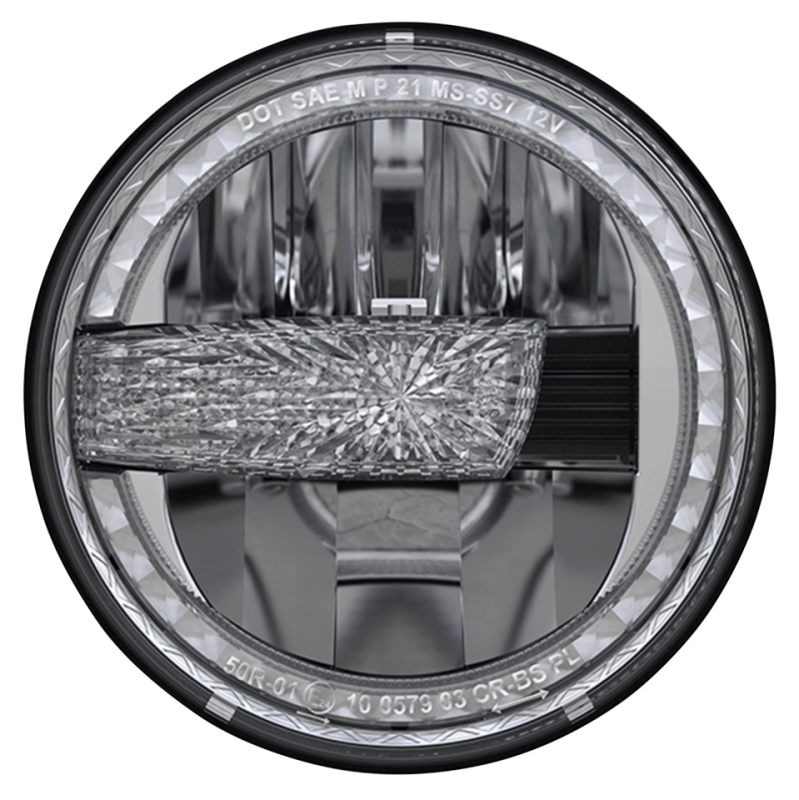 LED 7" HALO Headlight Unit Style 4 (GB)