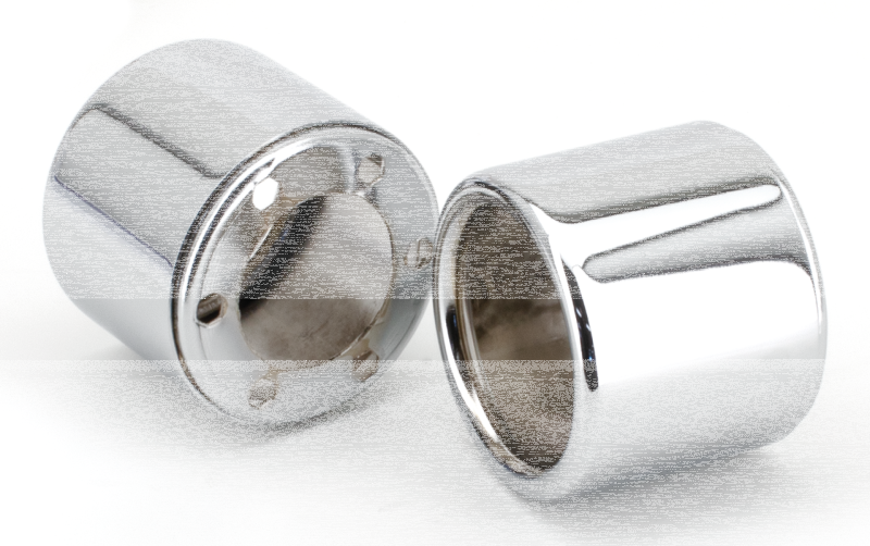 MCJ End Caps Royal 80 Straight Chrome (GB)