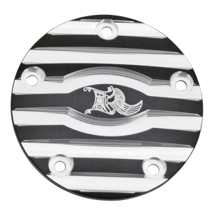 Point cover 5hole Black &MachineCut Ribb (GB)