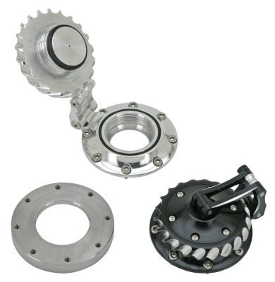 Neo-Fusion Gas Cap Black&Machine Cut (GB)