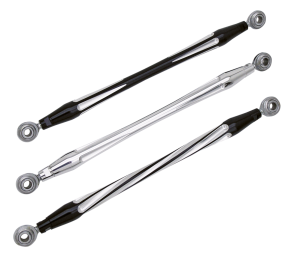 Shift Rod Spiral Black&MachineCut