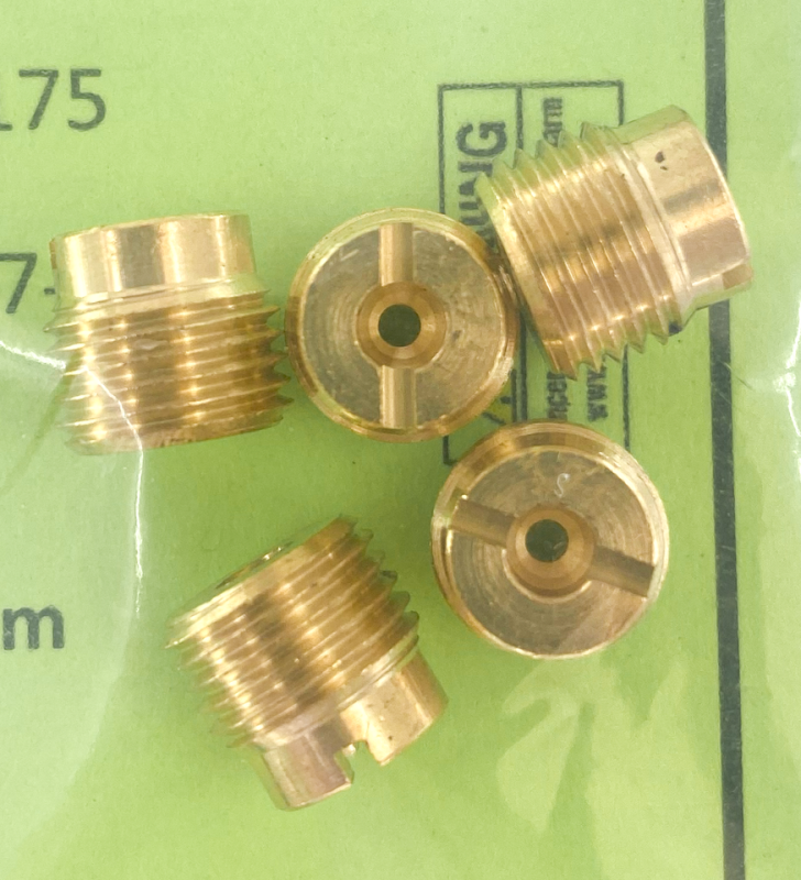5pck Keihin Butterfly MAIN JETS #175 (GB)