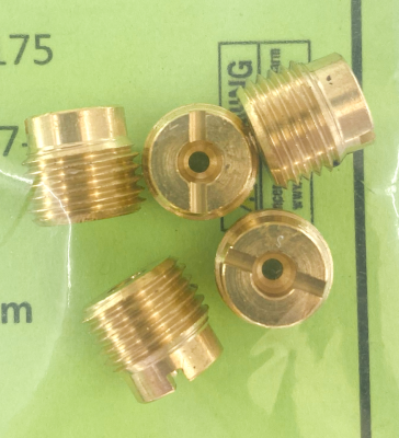 5pck Keihin Butterfly MAIN JETS #175