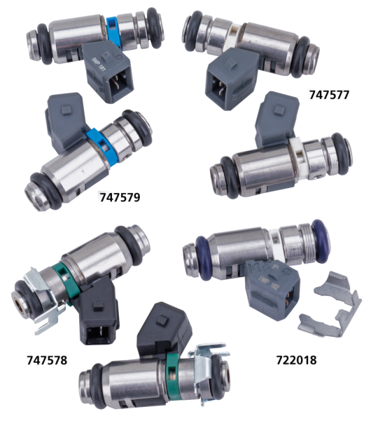 Fuel injectors, blue band, 27706-07A (GB)