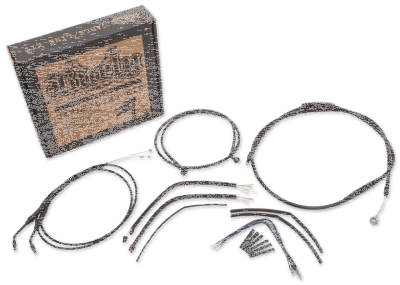 Cable kit black 16" bar XL07-13 (GB)