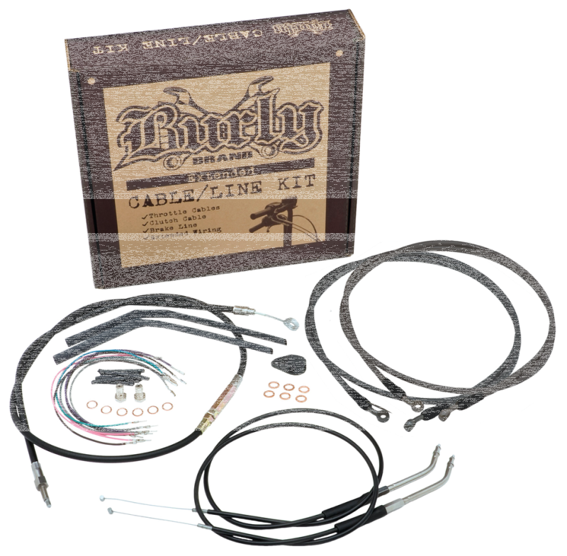 Cable kit black 14" bar FLST00-06 (GB)