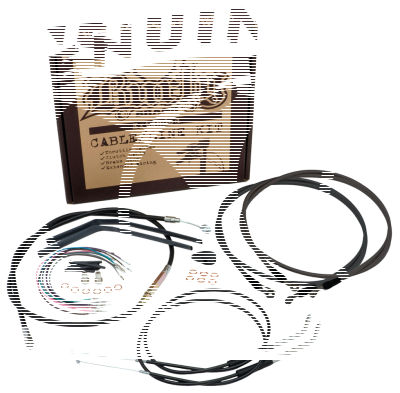 Cable kit black 14" bar FXST07-10 (GB)