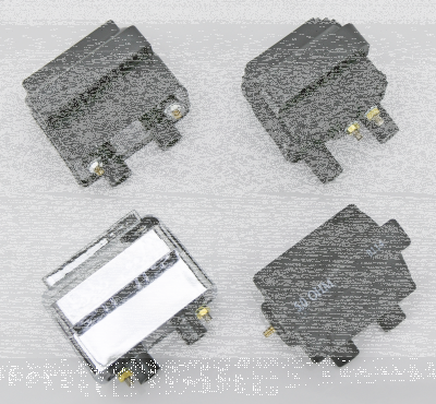 Ignition coil molded black 3 Ohm (GB)