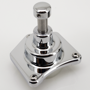 Solenoid Housing Switch - Round Chrome