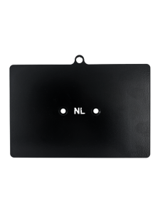 Blk License plate Netherlands (GB)