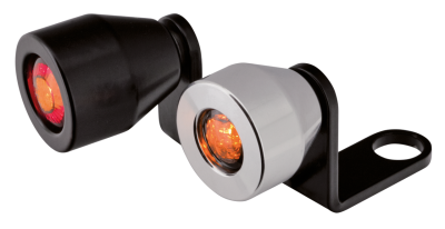 Polished RR turn signals + brackets (GB)