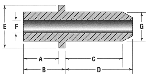 Valve guide EX EVO/TC/XL +.010" hi-lift (GB)
