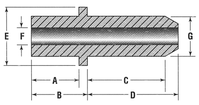 Valve guide EX EVO/TC/XL +.025" hi-lift (GB)