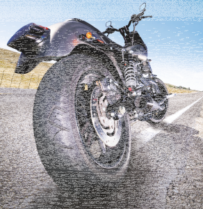 Shinko SR777 MU85B16 77H rear (GB)