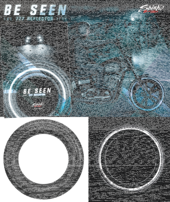 Shinko F777 reflector 100/90H-19 61H TL (GB)