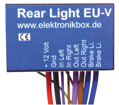 Rear Light EU early CAN conversion (GB)