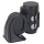 Blk Hurricane horn w/internal compressor (GB)
