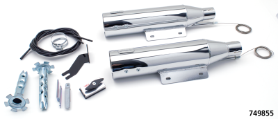 MCJ Race Slip-Ons FXFBS21-Up Chrome (GB)