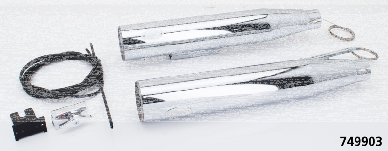MCJ Royal Slip-Ons FXDB06-16 Chrome (GB)