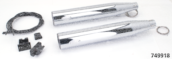 MCJ Royal Slip-Ons FXSB12-17 Chrome (GB)
