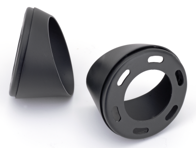 MCJ End Caps Race 90 Taper Slash Mat Blk (GB)