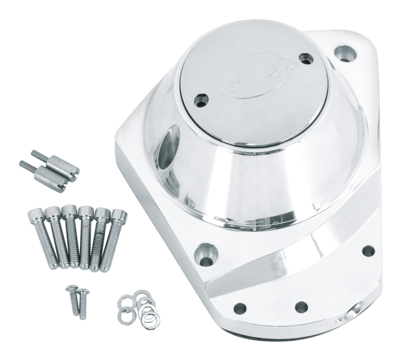 S&S Polished billet gearcover BT73-92 (GB)